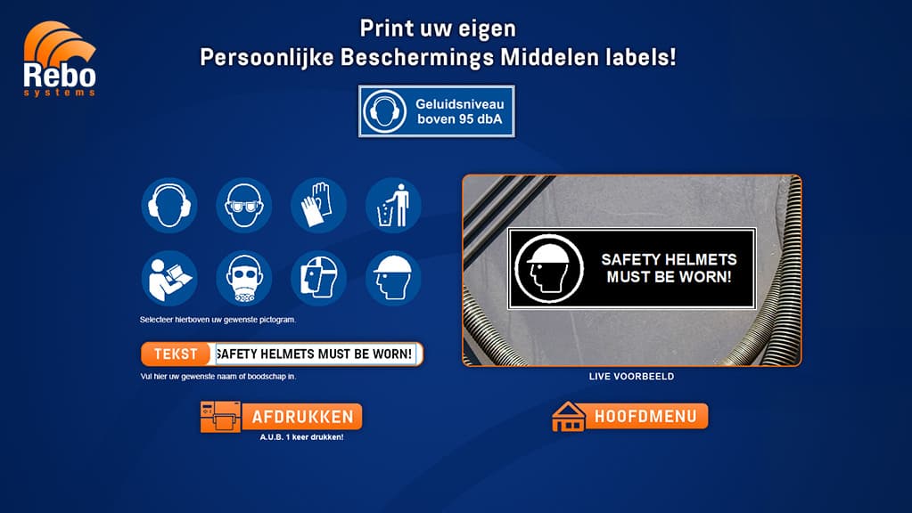 PPE printing solution | NiceLabel Powerforms