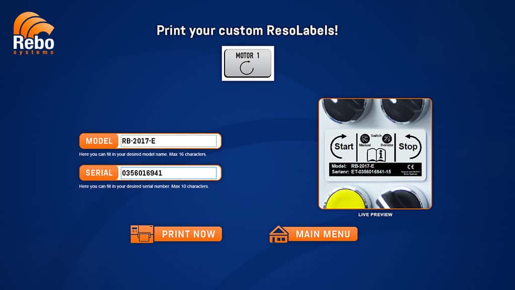 Resopal labelling solution | NiceLabel Powerforms